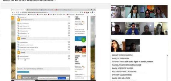 Clases virtuales, aprendizaje real