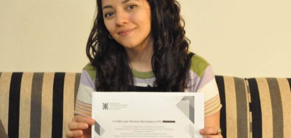 “Sobrellevé la pandemia estudiando desde mi casa”