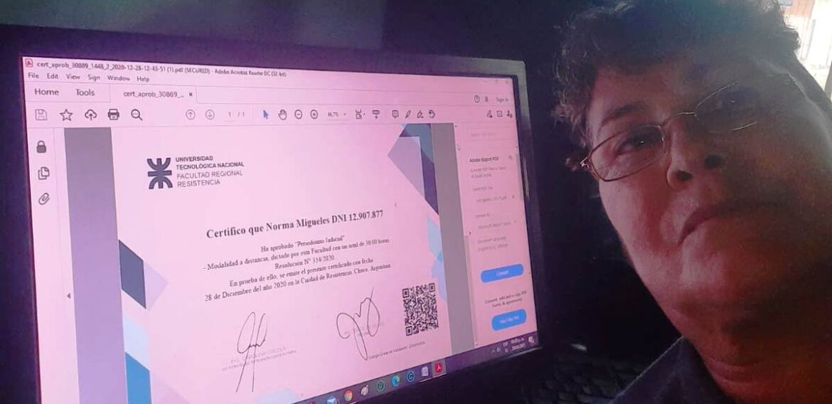 Actualizarse en periodismo venció al desempleo y la barrera de la edad