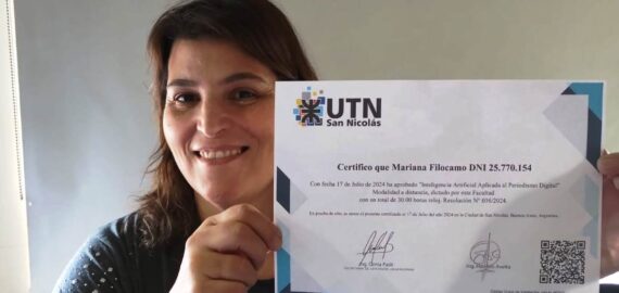 “El curso de Inteligencia Artificial sirve para crear contenido sin ser periodista ni saber de informática”