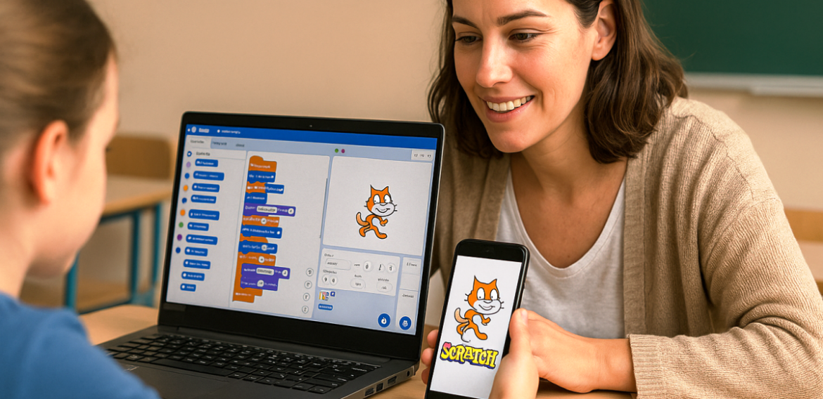 El curso de Scratch para docentes mejora la forma de enseñar con herramientas lúdicas y creativas