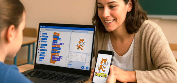 El curso de Scratch para docentes mejora la forma de enseñar con herramientas lúdicas y creativas